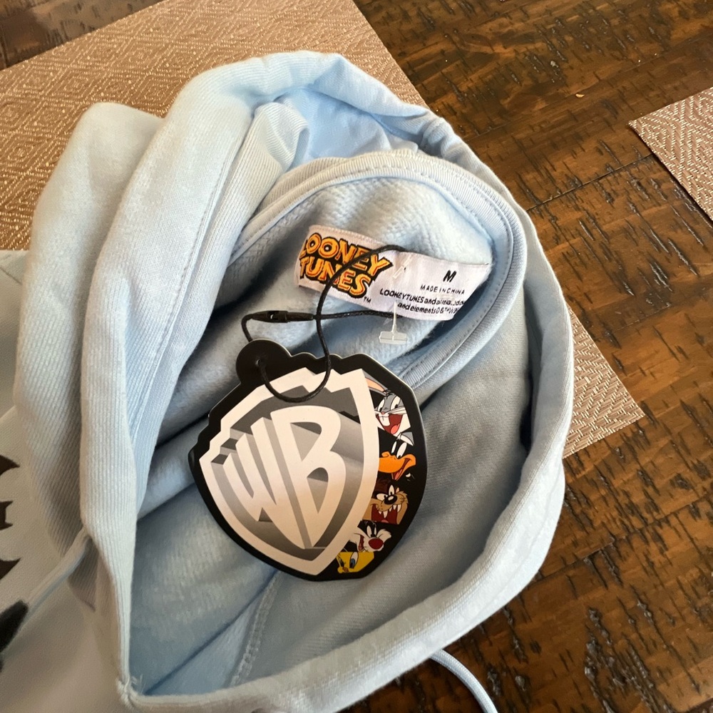 Looney Tunes Freeze Max Unisex Bugs Boogey
Horror Pullover Hoodie - Light Blue - Picture 10 of 12
